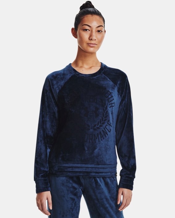 Women's UA Velour Crew