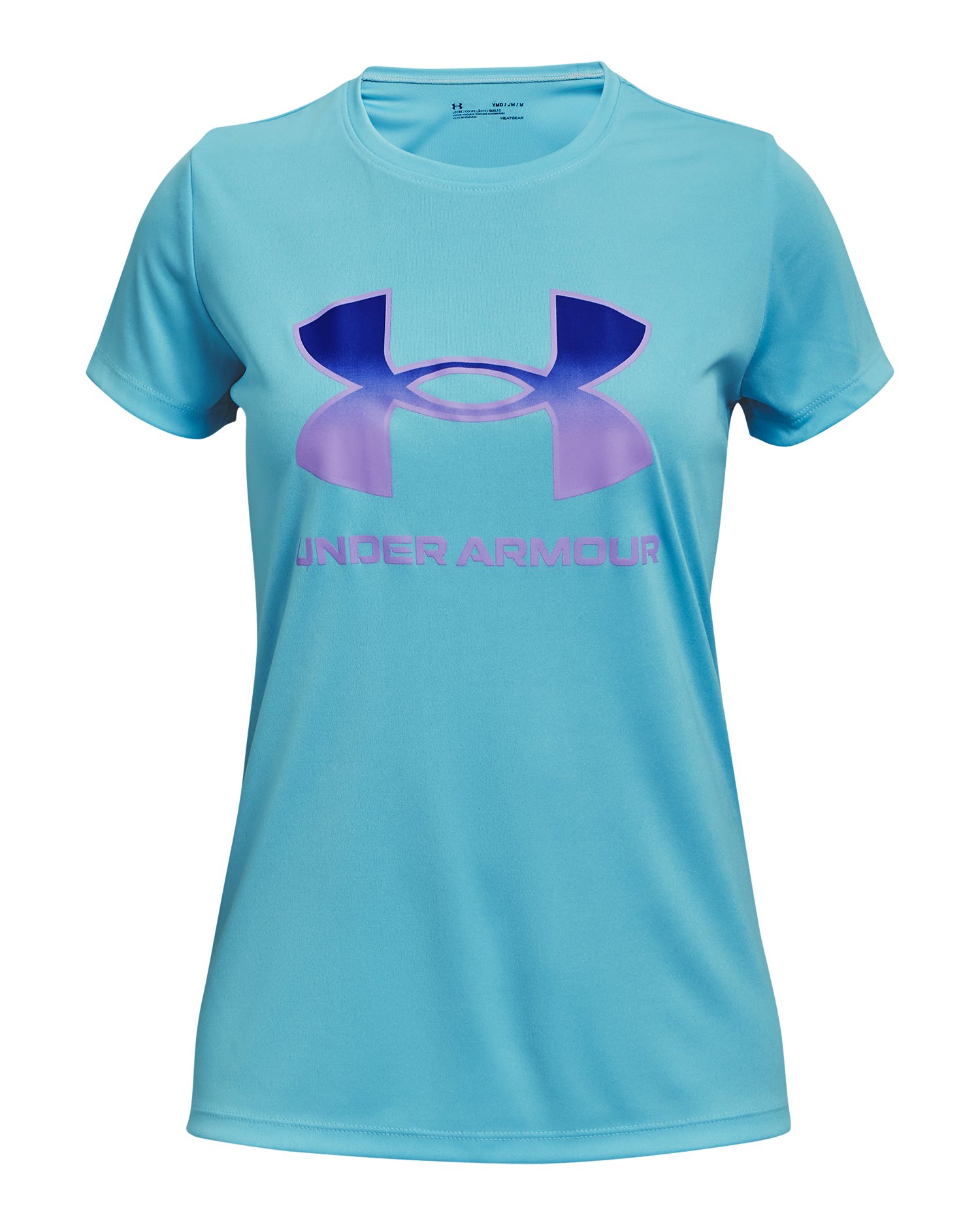 Girls' UA Tech™ Sportstyle Solid Short Sleeve