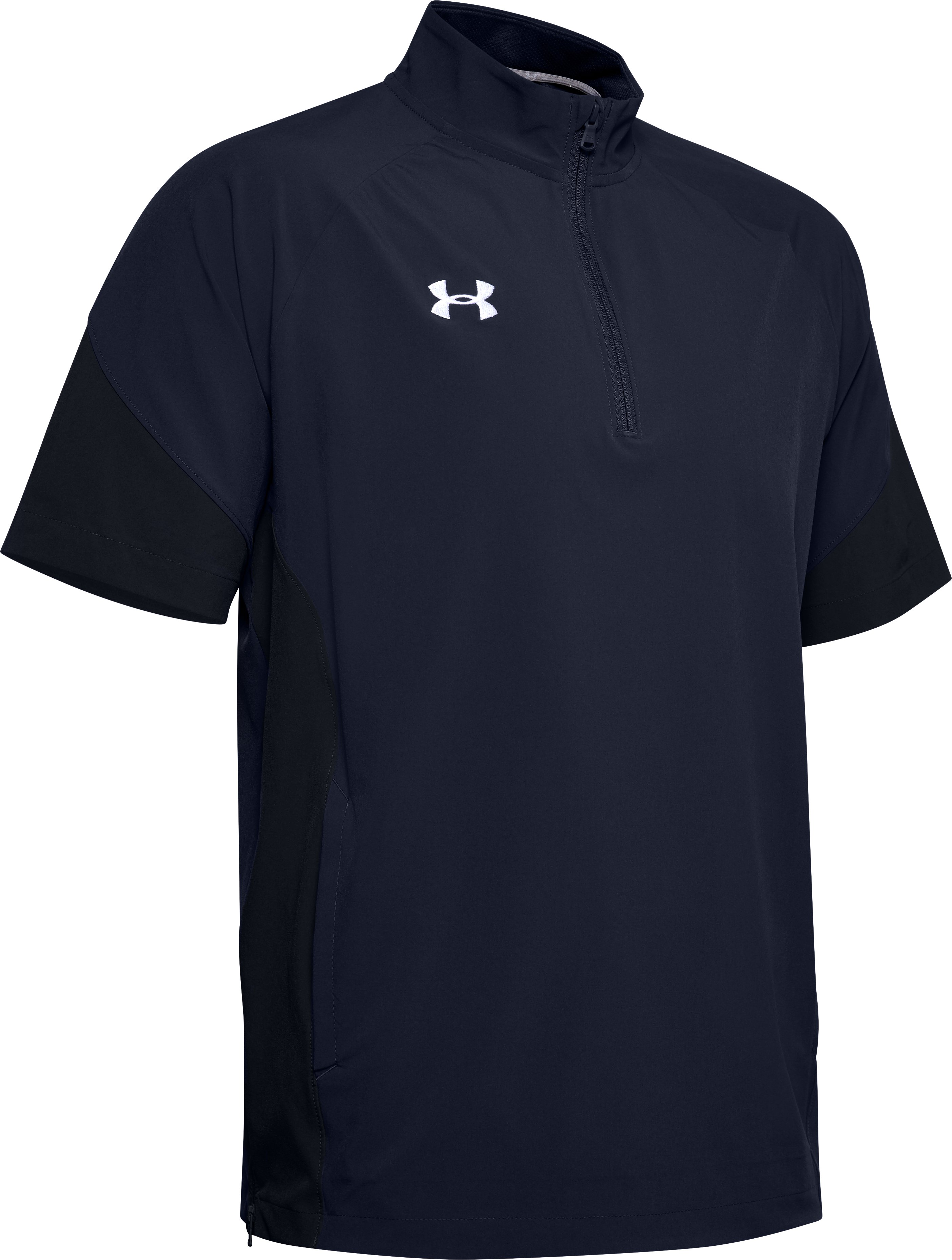 Men's UA Squad Coach's Short Sleeve ¼ Zip