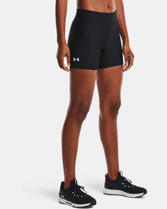 Women's HeatGear® Armour Mid-Rise Middy Shorts