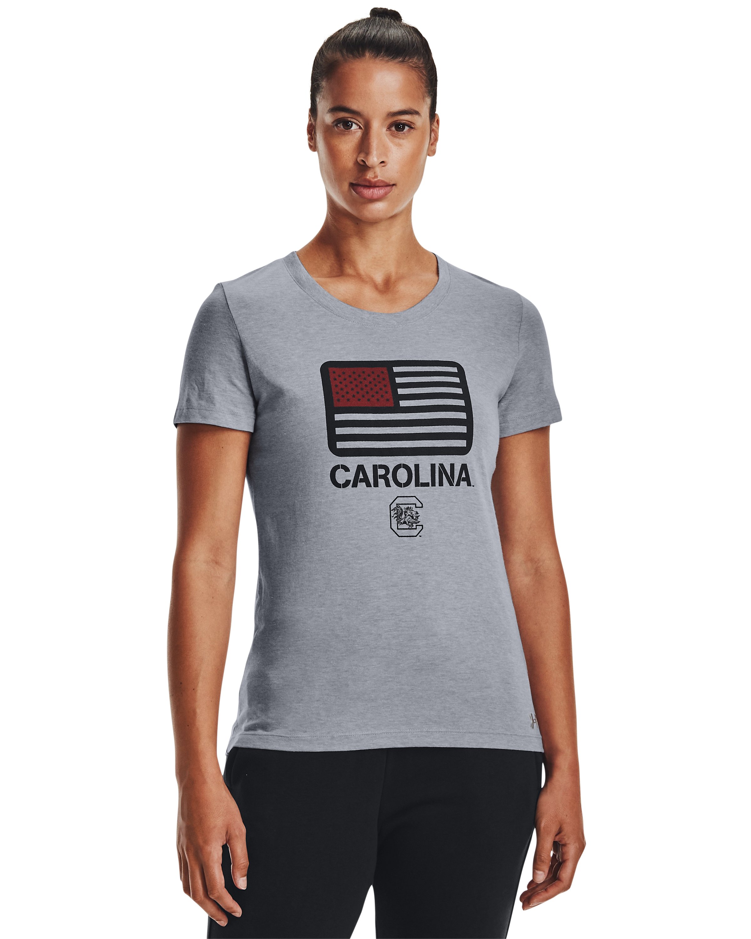 Women's UA Freedom Collegiate Sideline Graphic Short Sleeve