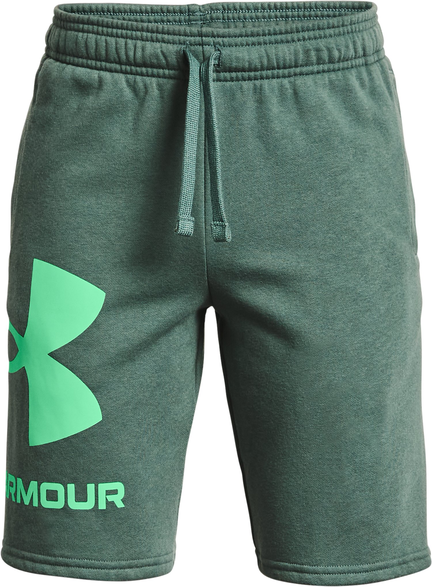 Boys' UA Rival Fleece Big Logo Shorts