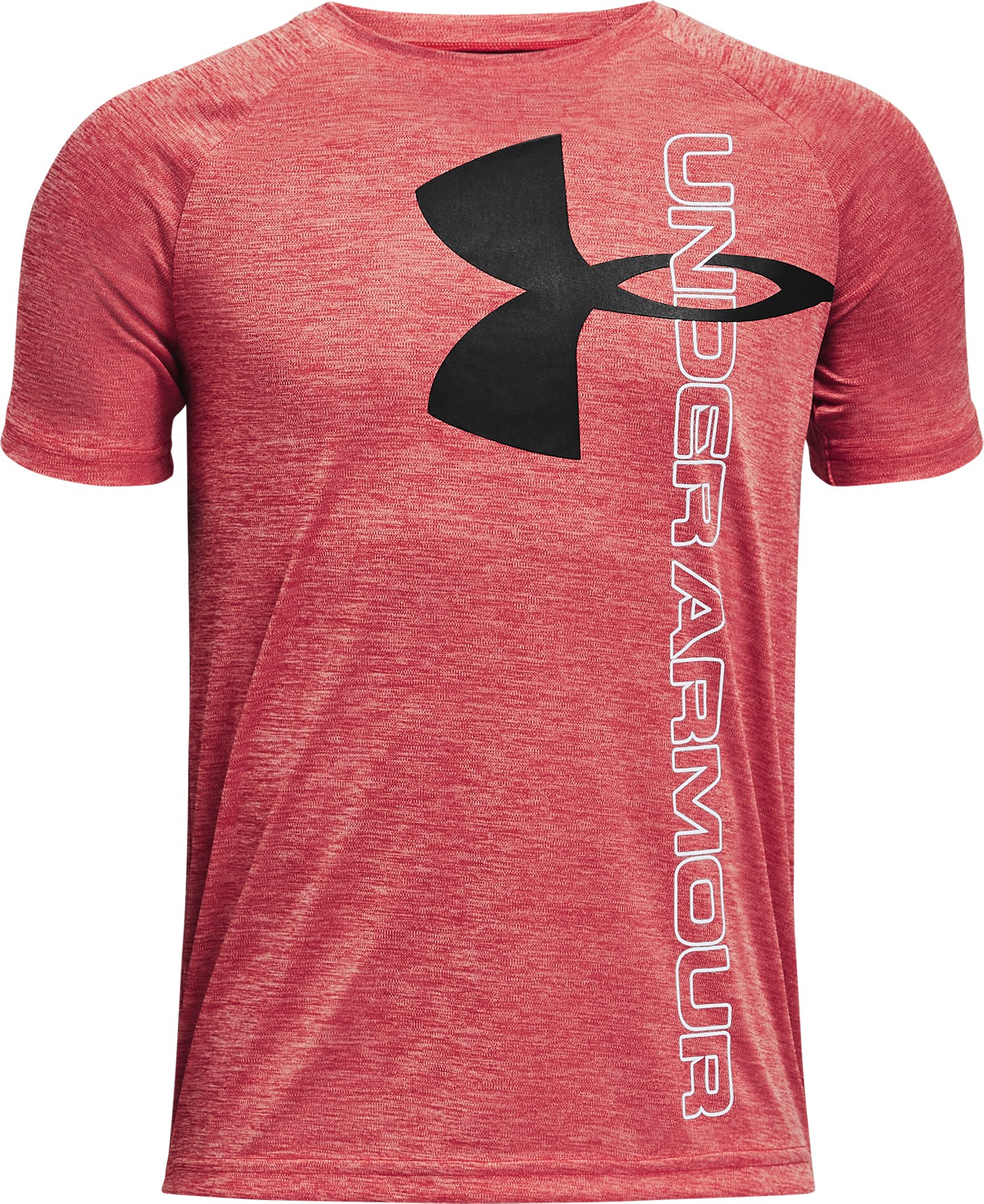 Boys' UA Tech™ Split Logo Hybrid Short Sleeve