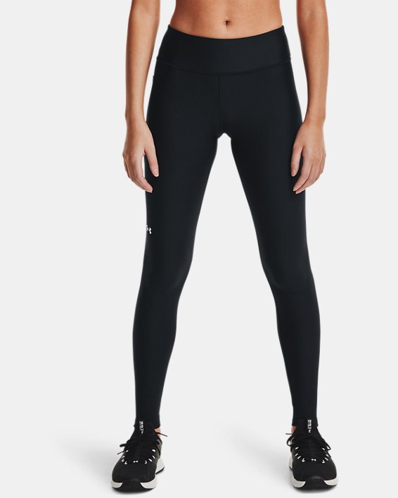 Women's HeatGear® Armour No-Slip Waistband Mid-Rise Full-Length Leggings