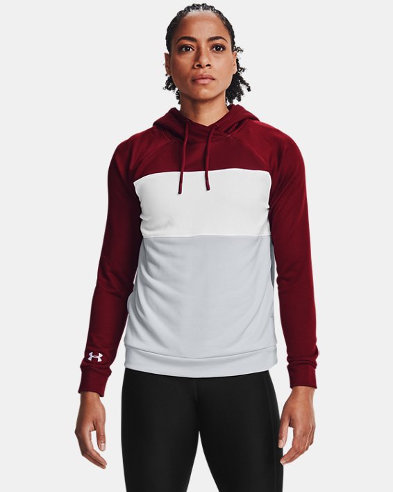 Women's UA Qualifier Fleece Blocked Hoodie