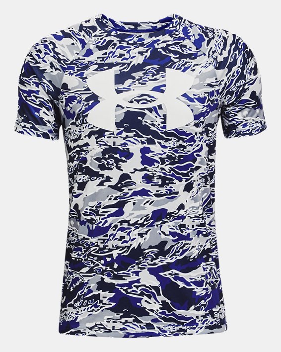 Boys' UA Tech™ Big Logo Printed Short Sleeve