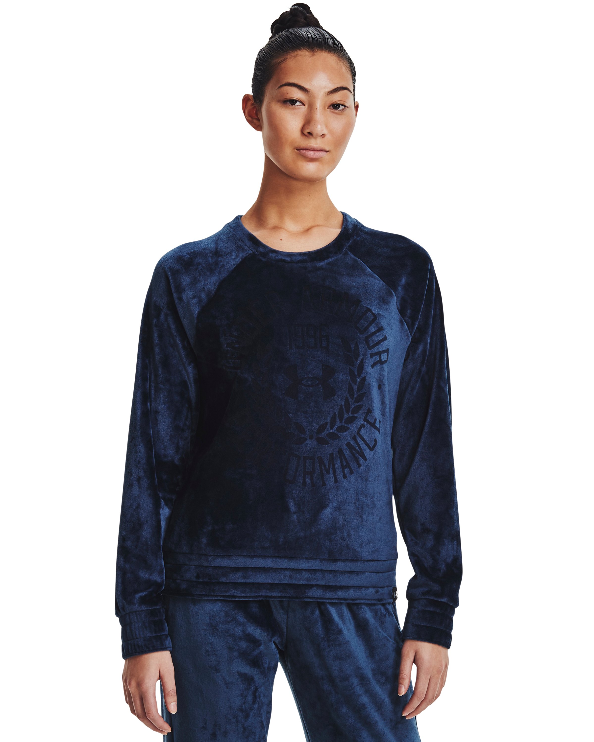 Women's UA Velour Crew