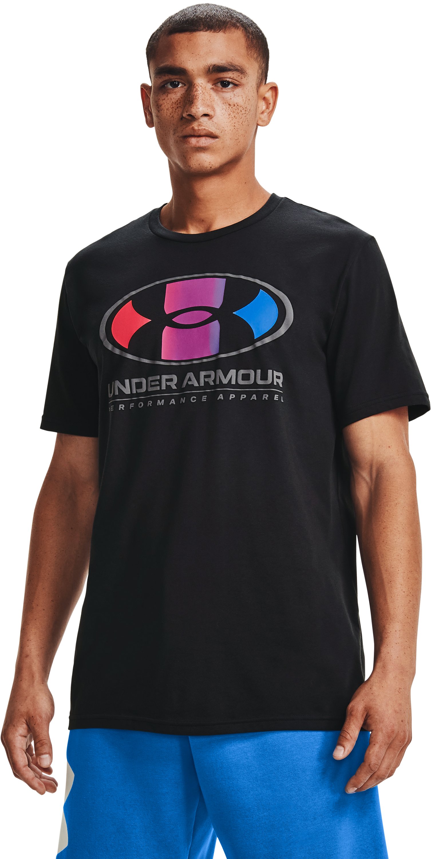 Men's UA Multi Color Lockertag Short Sleeve