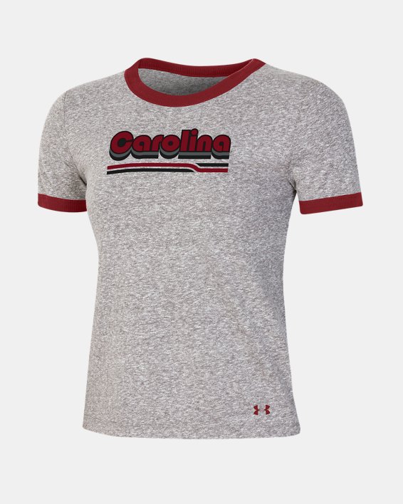 Women's UA Slub Ringer Collegiate T-Shirt