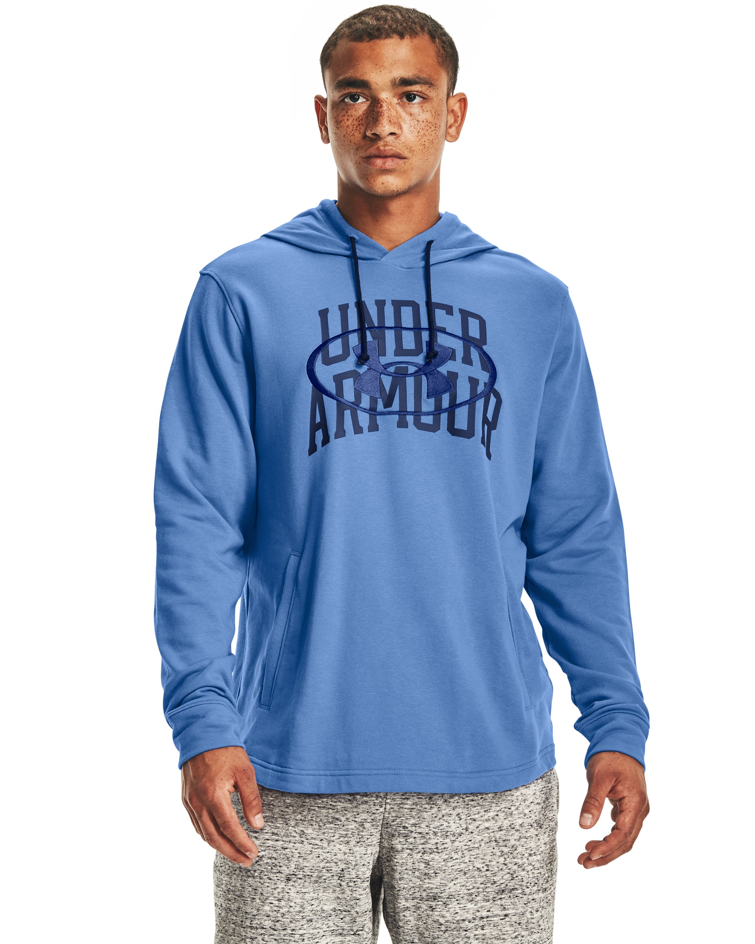 Men's UA Rival Terry Lockertag Overlap Hoodie