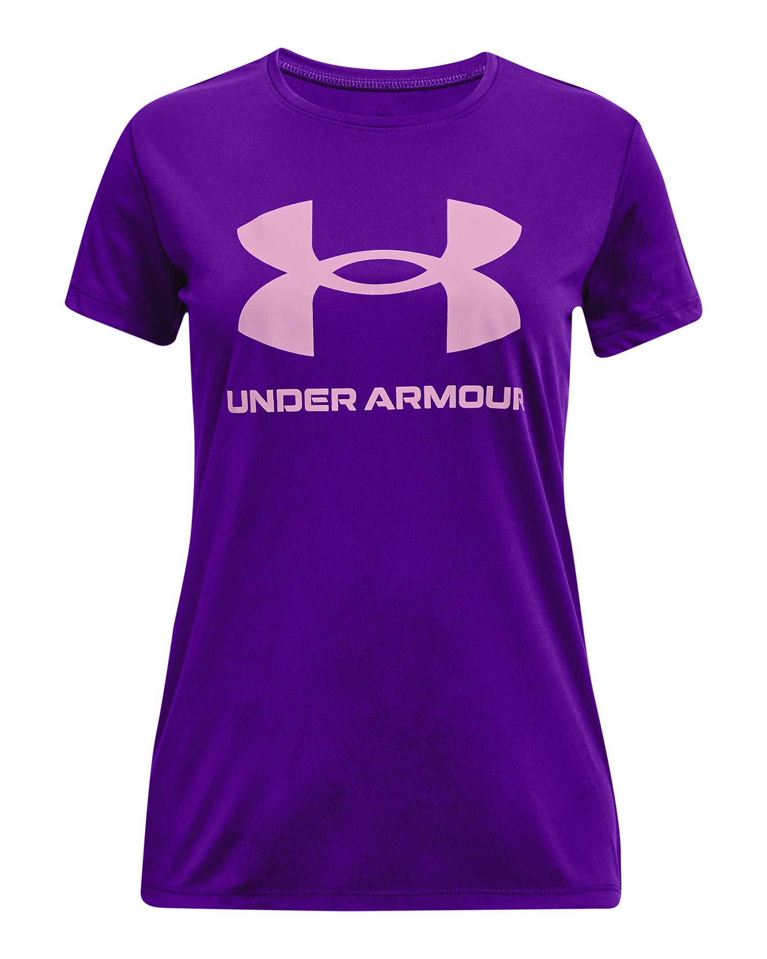 Girls' UA Tech™ Sportstyle Big Logo Short Sleeve