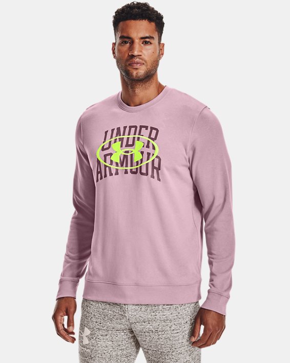 Men's UA Rival Terry Lockertag Overlap Crew