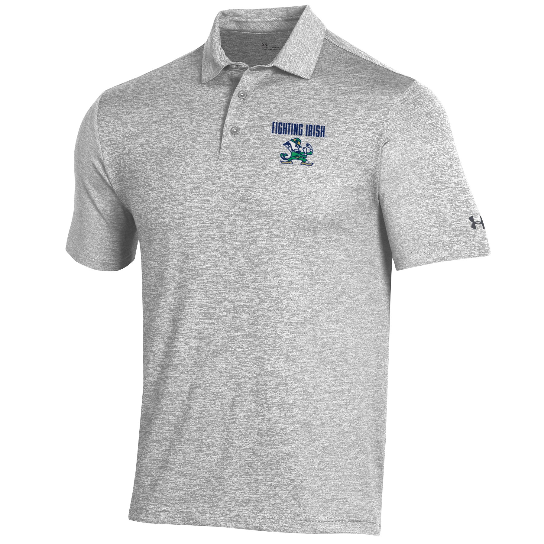 Men's UA Playoff Heather Collegiate Sideline Polo