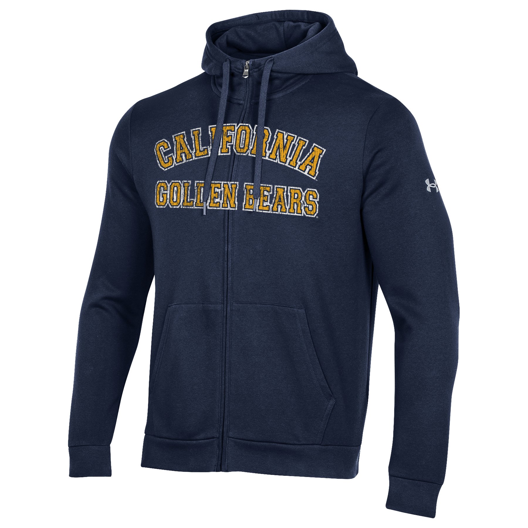 Men's UA All Day Fleece Collegiate Sideline Full-Zip Hoodie