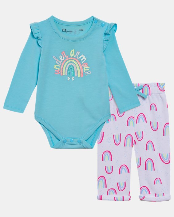 Girls' Newborn UA Over The Rainbow 2-Piece Set