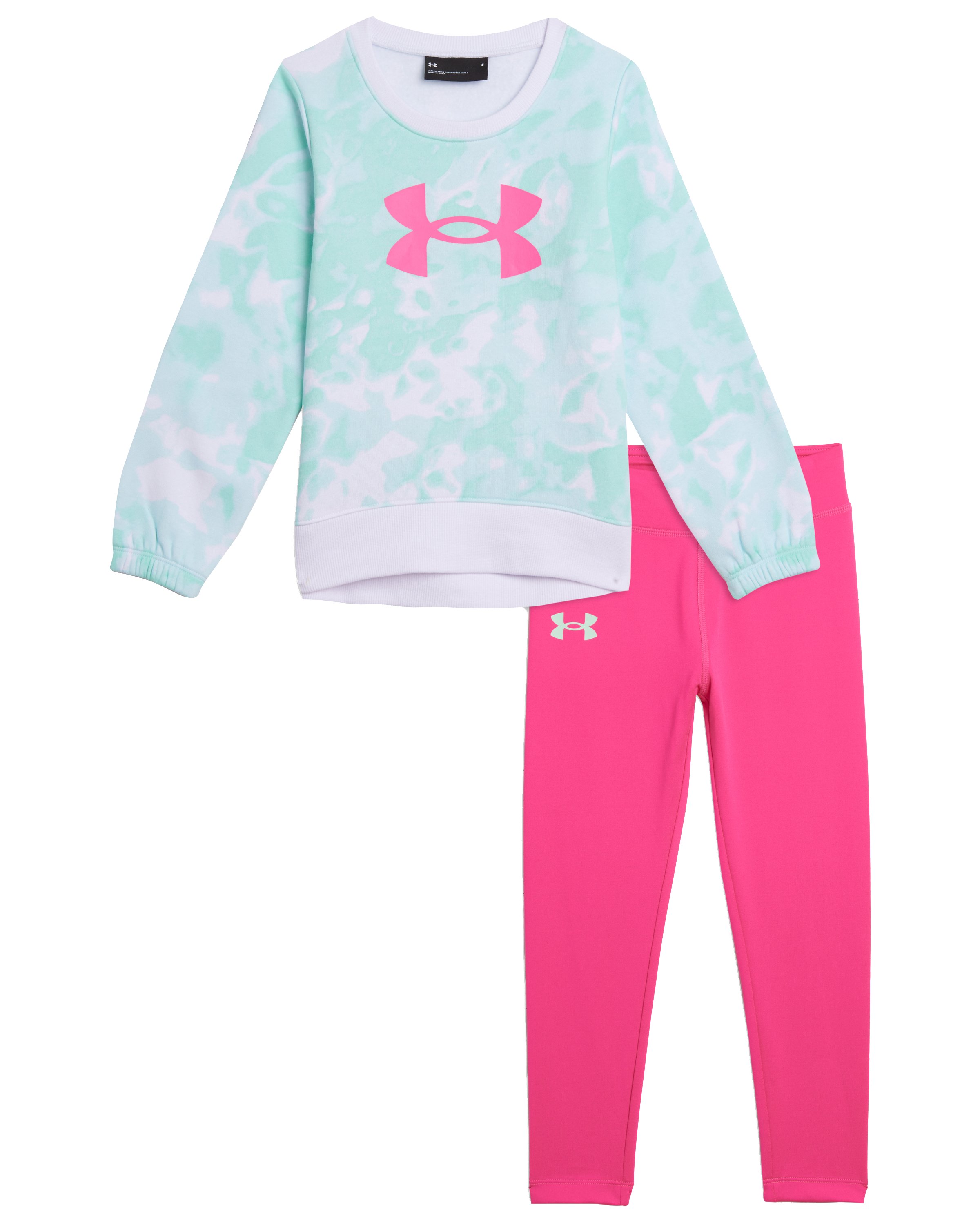 Girls' Toddler UA Botanic Dye Crewneck Set