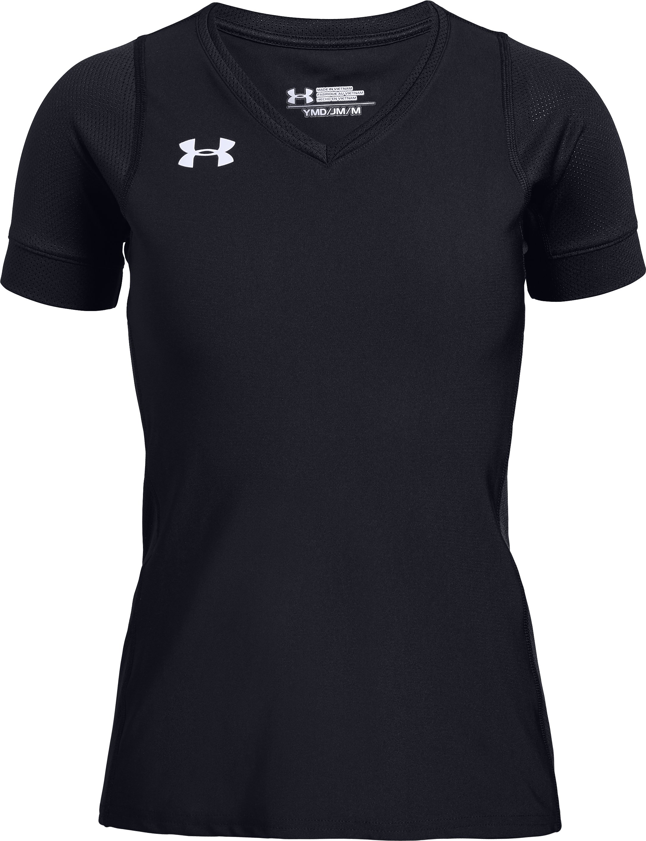 Girls' UA Volleyball Powerhouse Short Sleeve Jersey