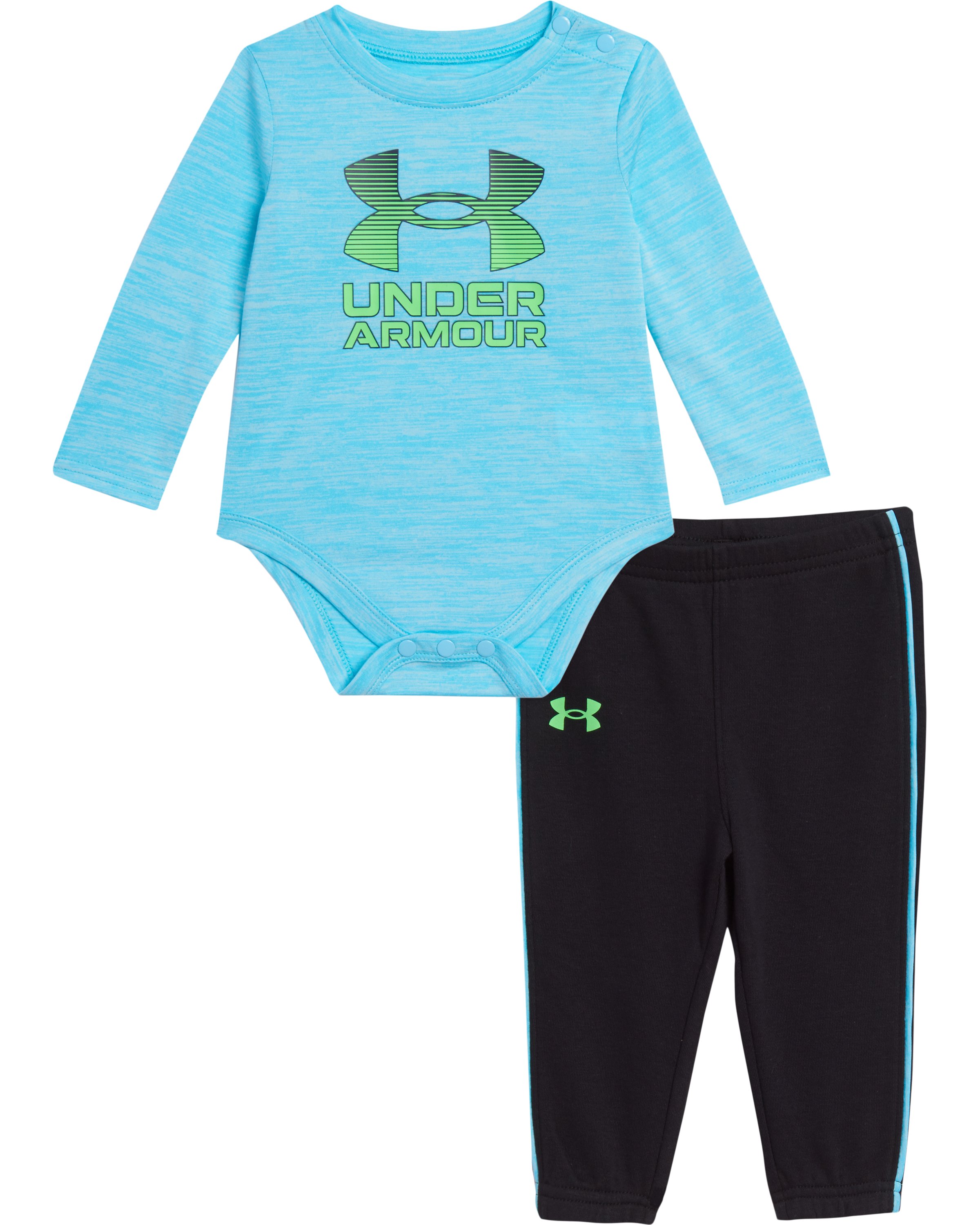 Boys' Newborn UA Big Logo 2-Piece Set