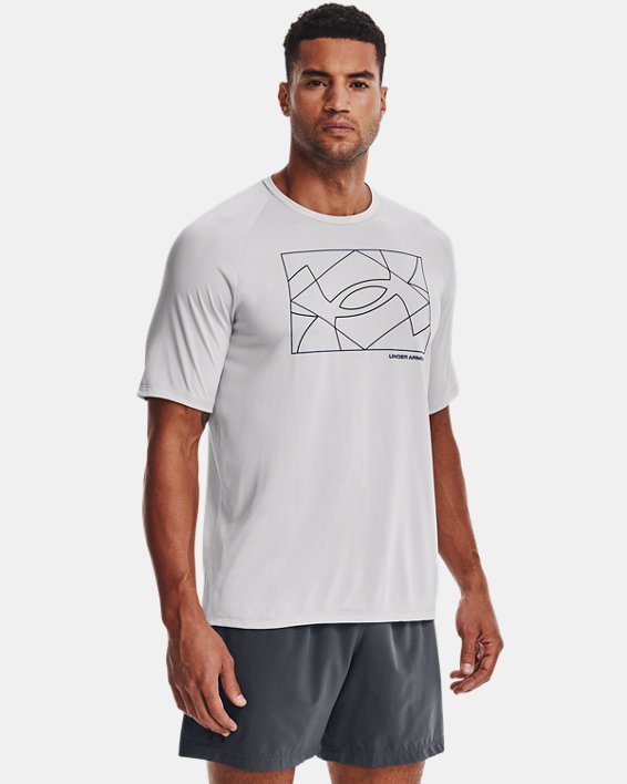 Men's UA Tech™ 2.0 Boxed Logo Short Sleeve