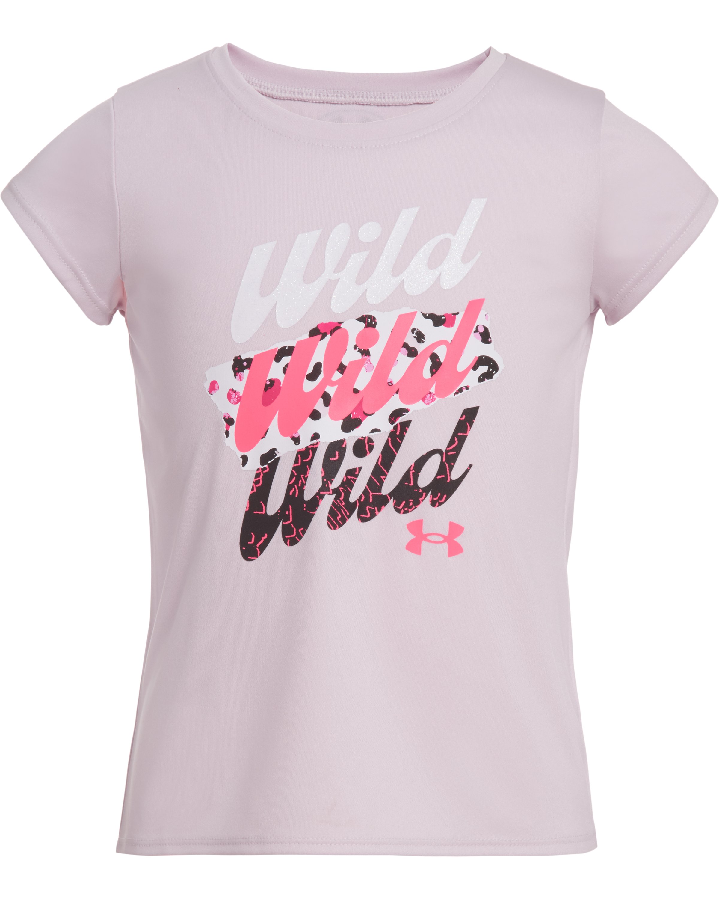 Girls' Pre-School UA Wild Short Sleeve