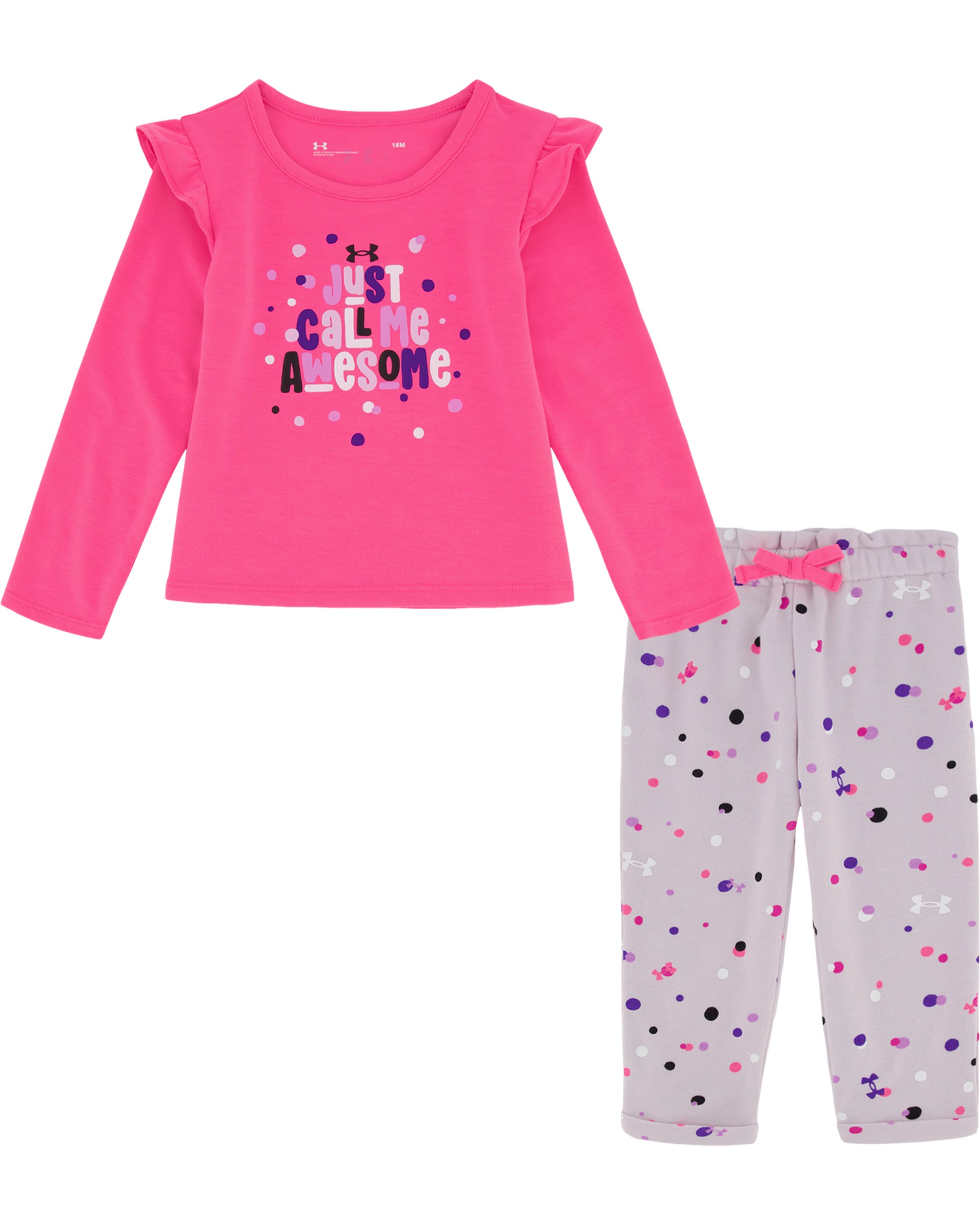 Girls' Infant UA Just Call Me Awesome 2-Piece Set
