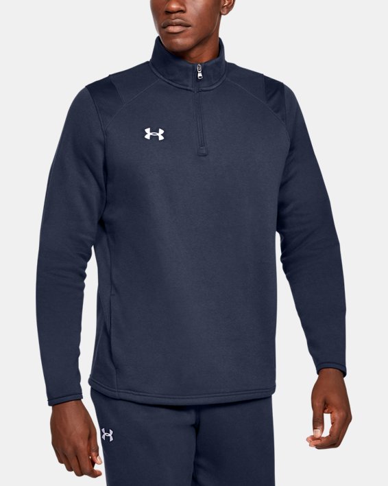 Men's UA Hustle Fleece ¼ Zip