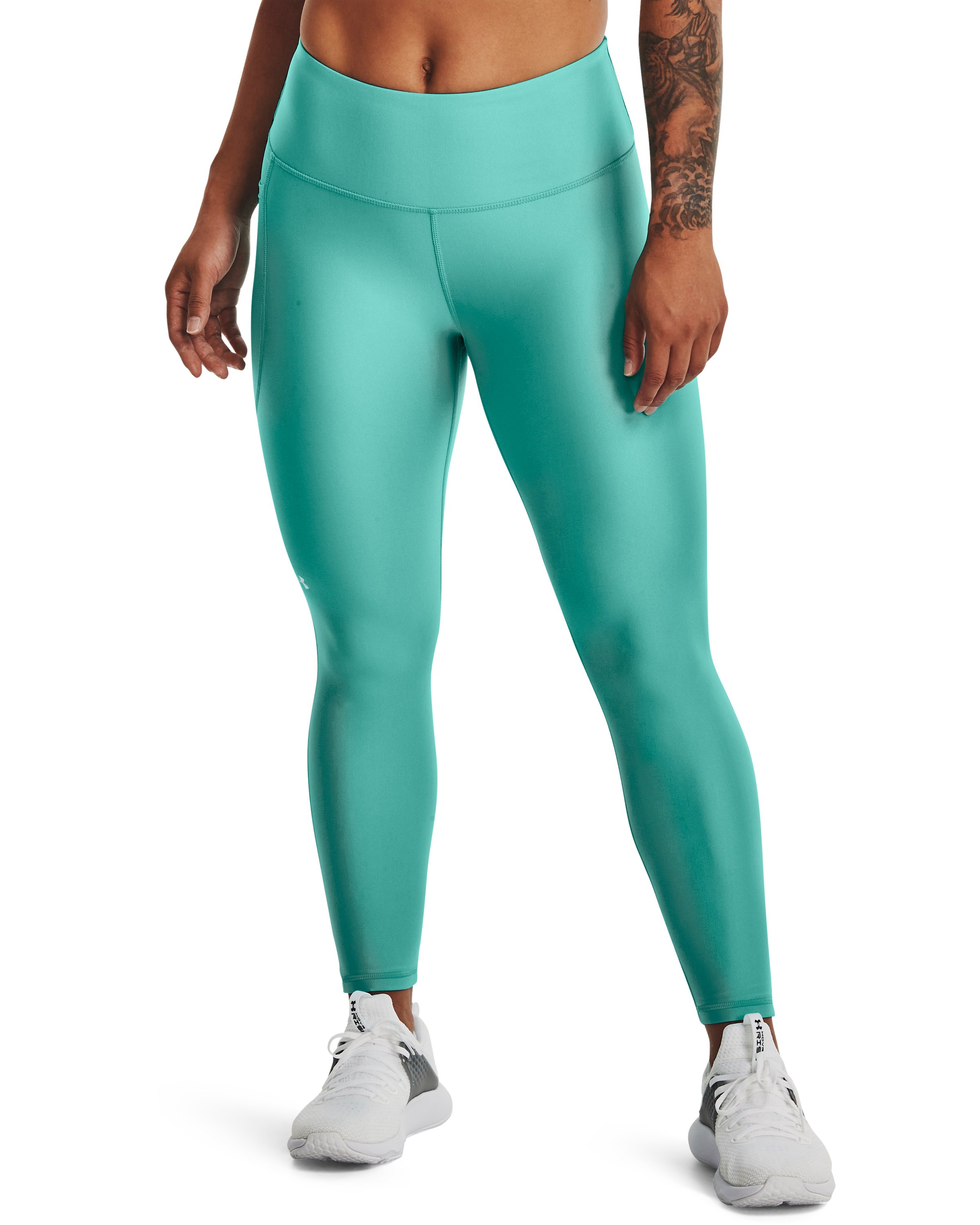 Women's HeatGear® Armour No-Slip Waistband Ankle Leggings