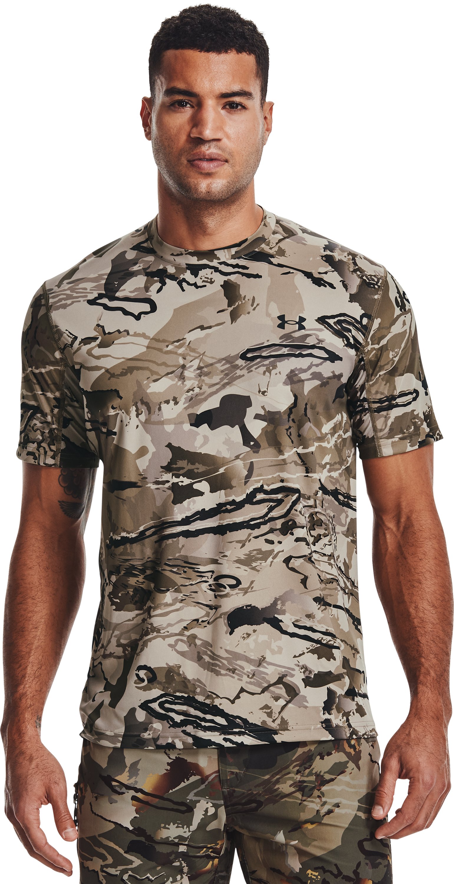 Men's UA Iso-Chill Brush Line Short Sleeve
