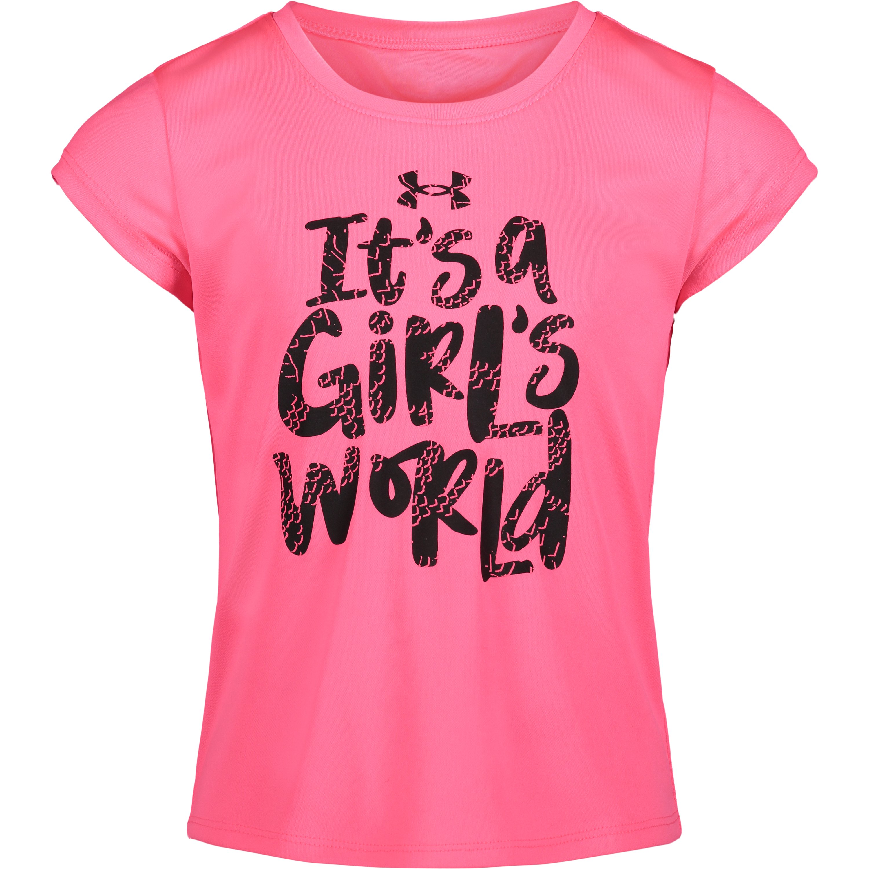 Girls' Toddler UA It's A Girls World Short Sleeve