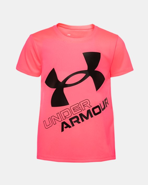 Girls' Pre-School UA Jumbo Logo Short Sleeve