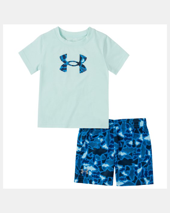 Boys' Infant UA Camo Hook Logo Set