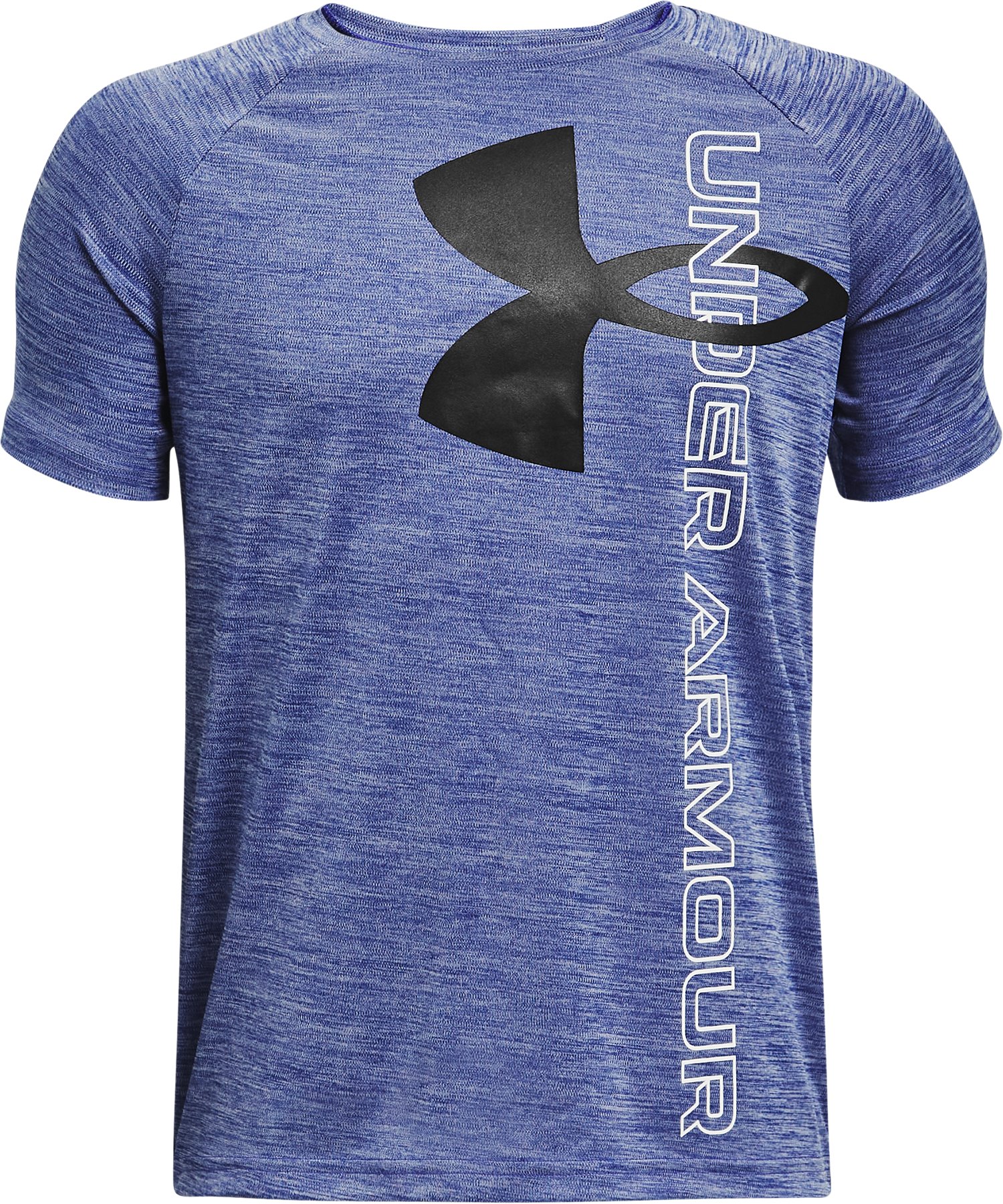 Boys' UA Tech™ Split Logo Hybrid Short Sleeve