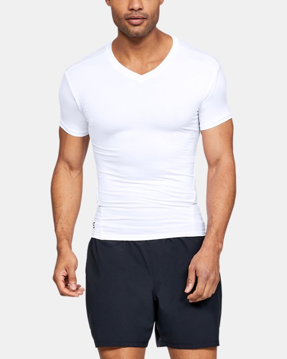 Men's Tactical HeatGear® Compression V-Neck T-Shirt