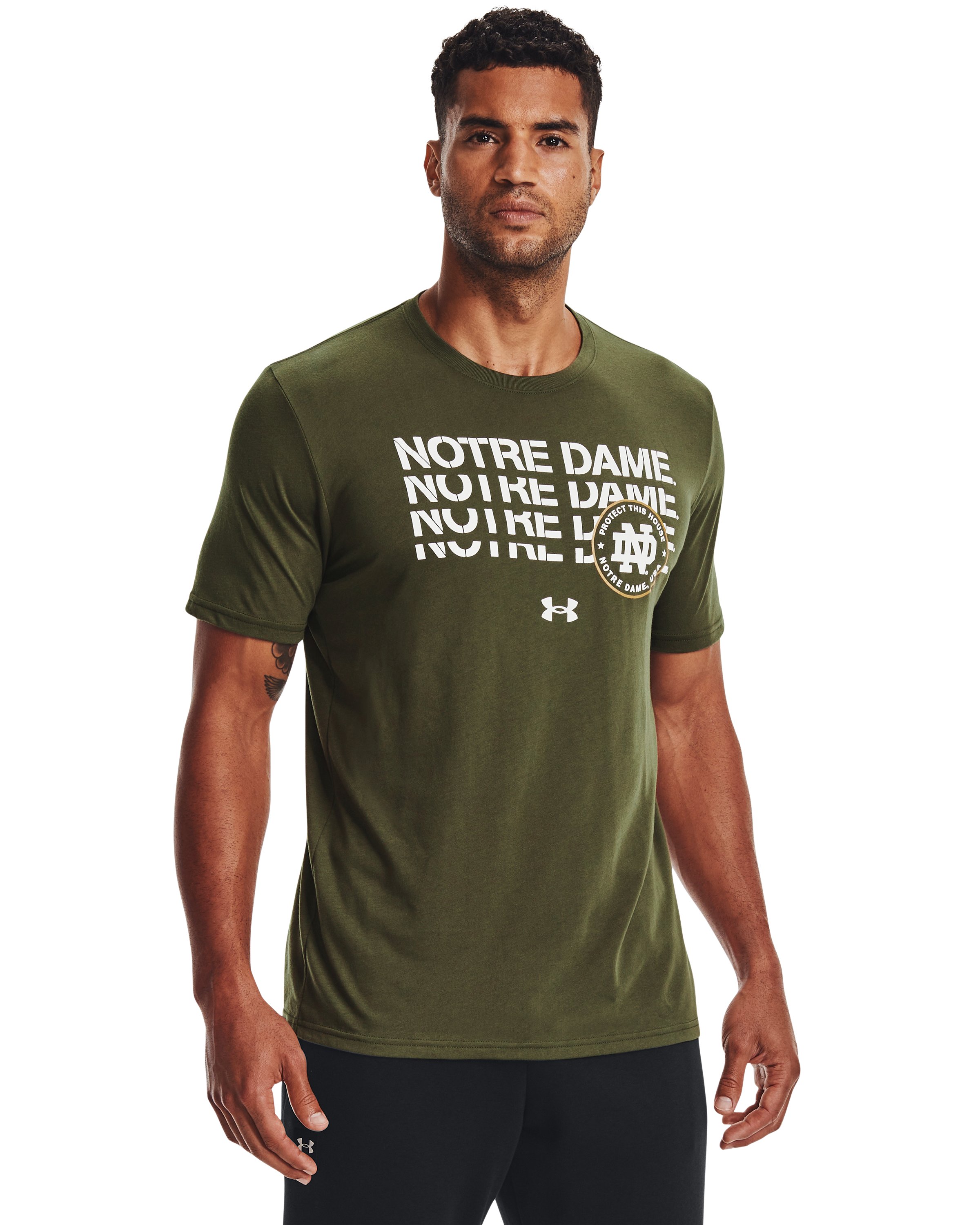 Men's UA Freedom Collegiate Sideline Graphic Short Sleeve