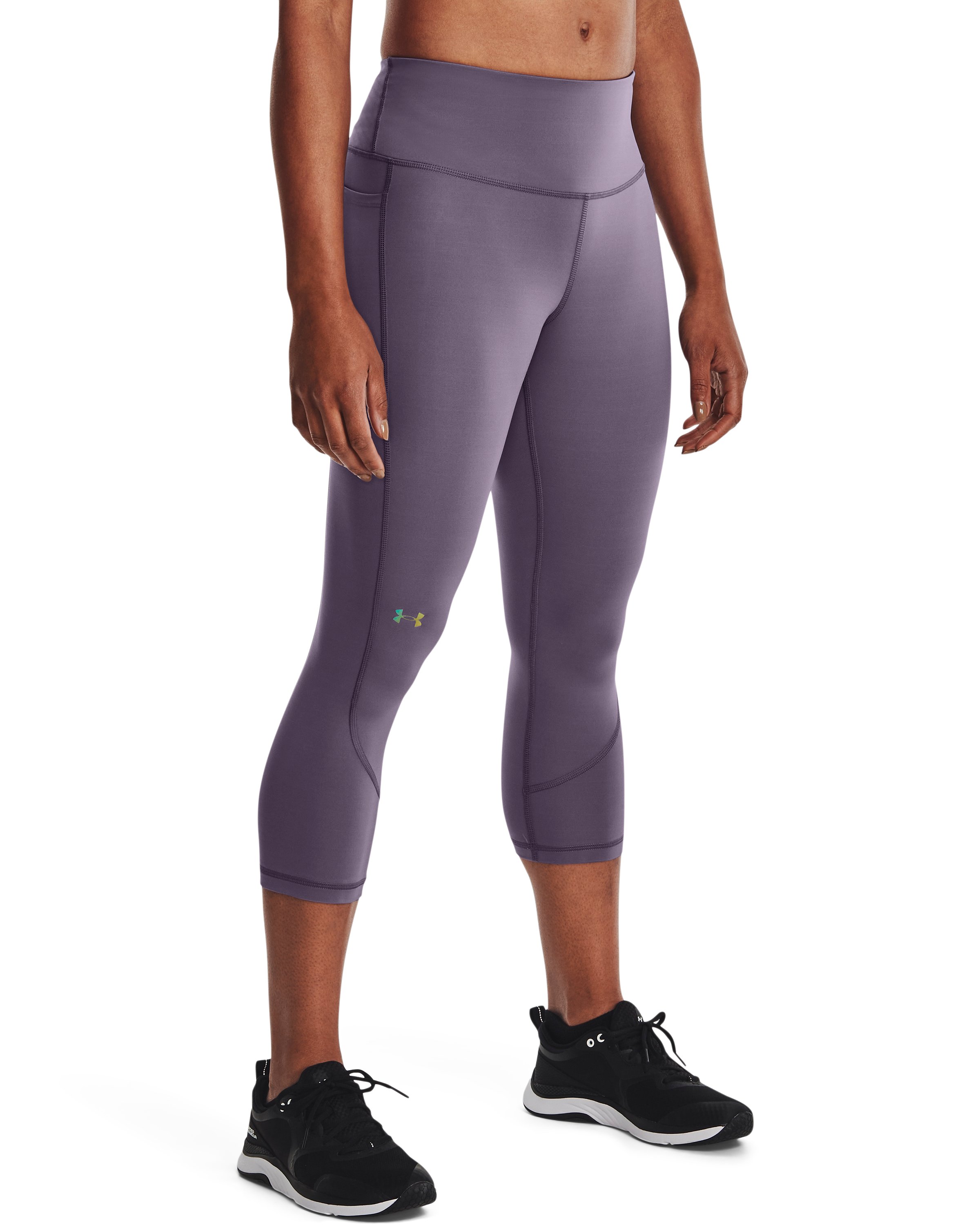 Women's UA RUSH™ No-Slip Waistband Capris