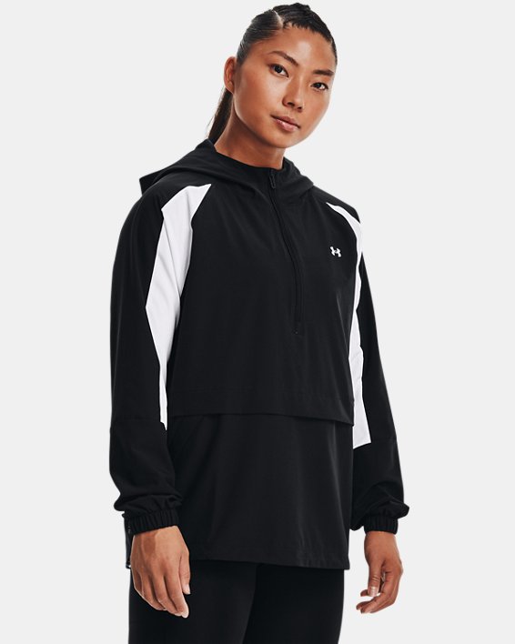 Women's UA RUSH™ Woven ½ Zip
