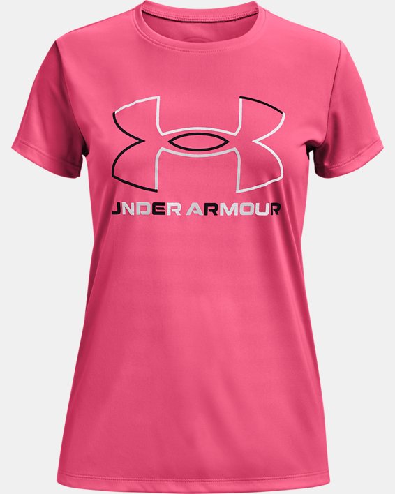 Girls' UA Tech™ Big Logo Short Sleeve