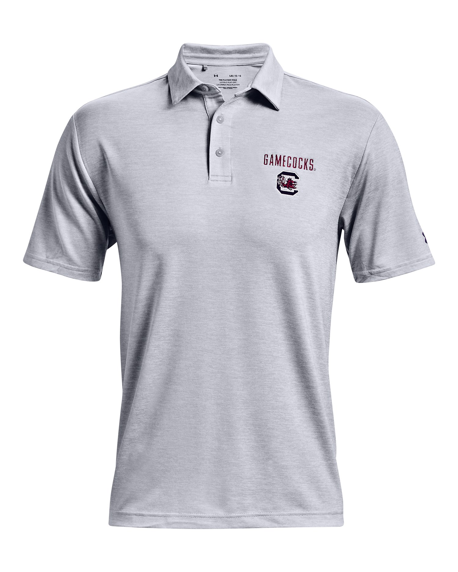 Men's UA Playoff Heather Collegiate Sideline Polo