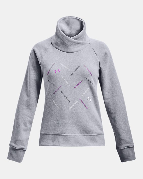 Girls' UA Rival Fleece Wrap Neck