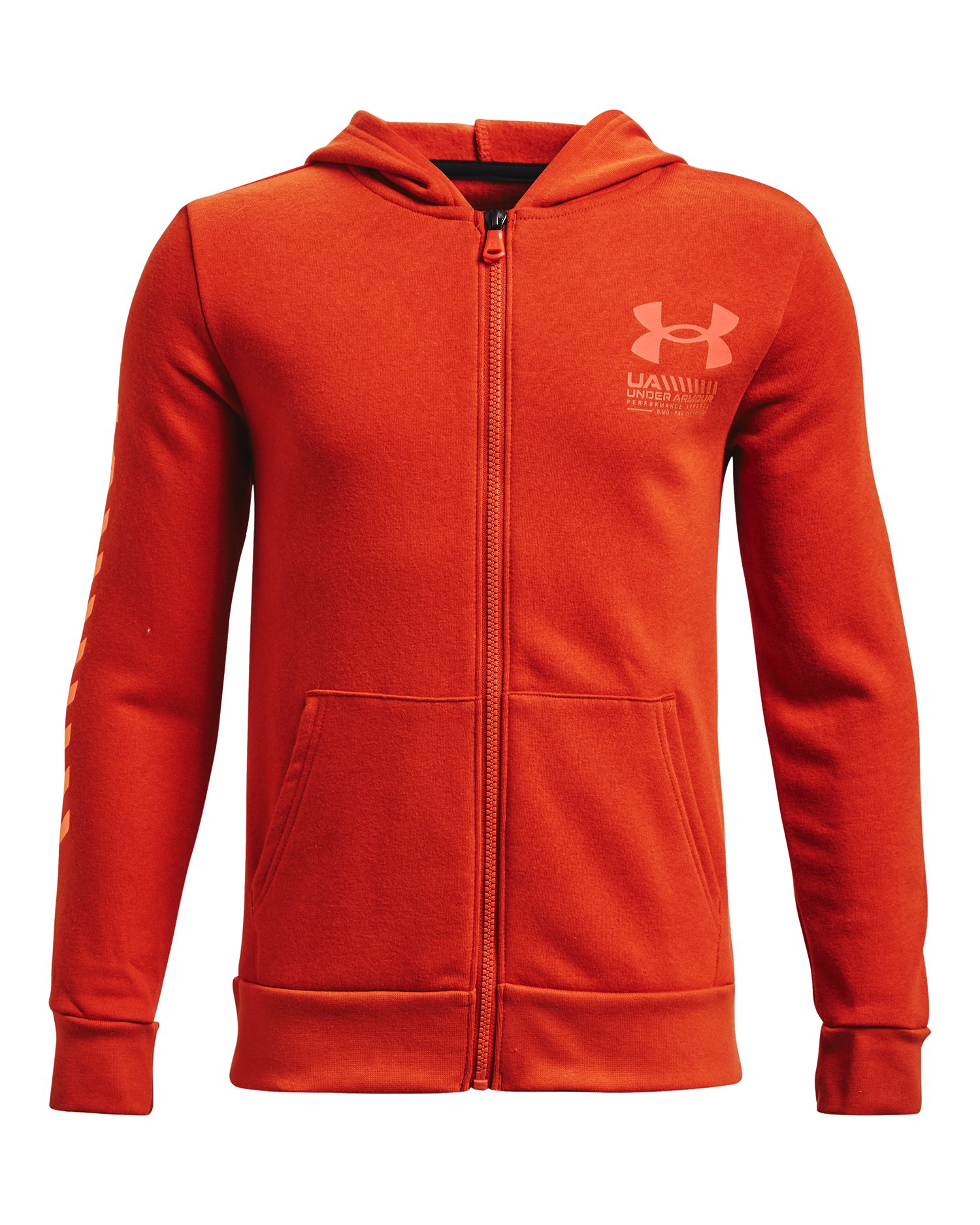 Boys' UA Rival Full-Zip Hoodie