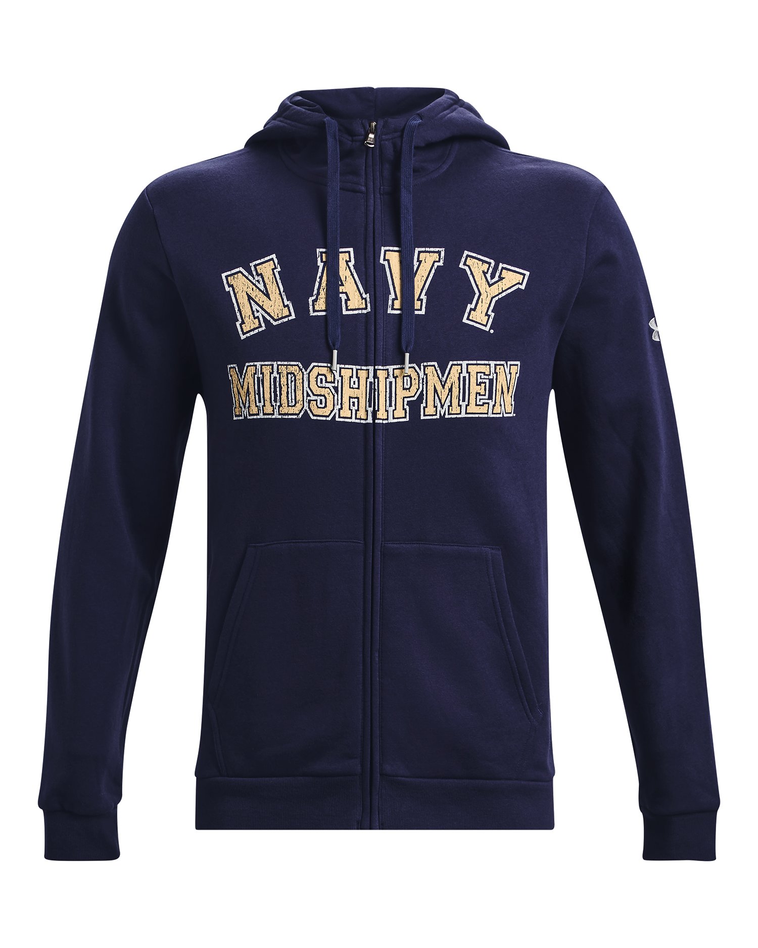 Men's UA All Day Fleece Collegiate Sideline Full-Zip Hoodie
