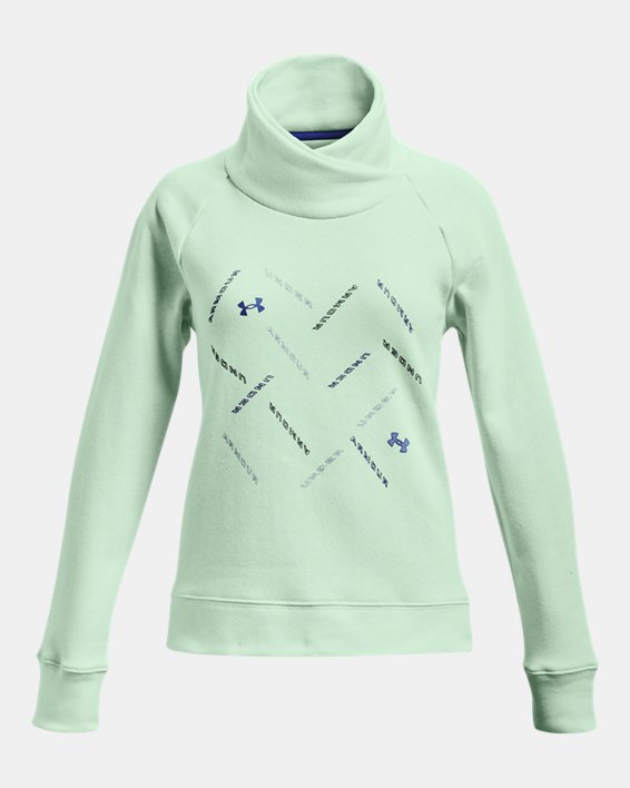 Girls' UA Rival Fleece Wrap Neck