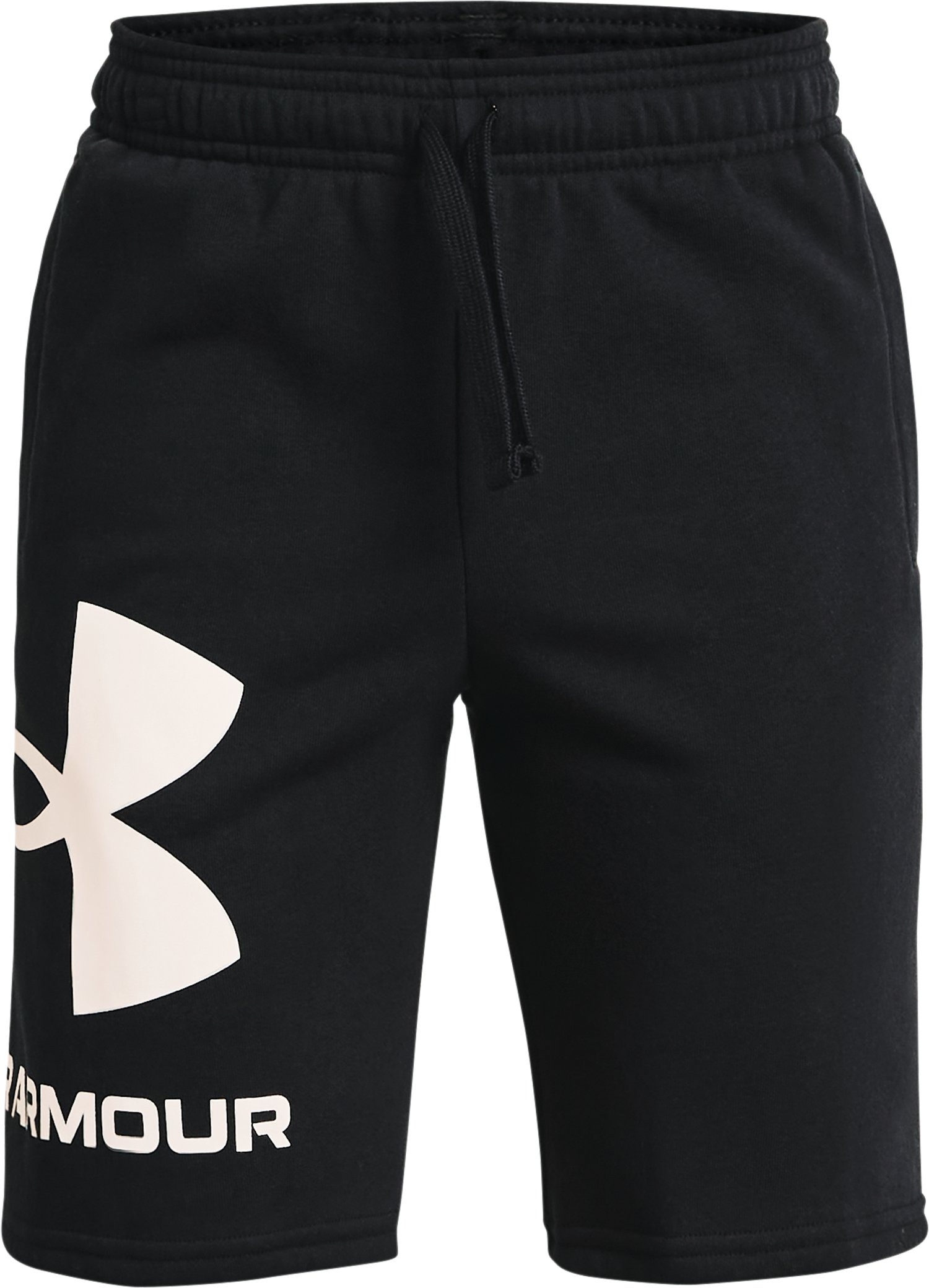 Boys' UA Rival Fleece Big Logo Shorts
