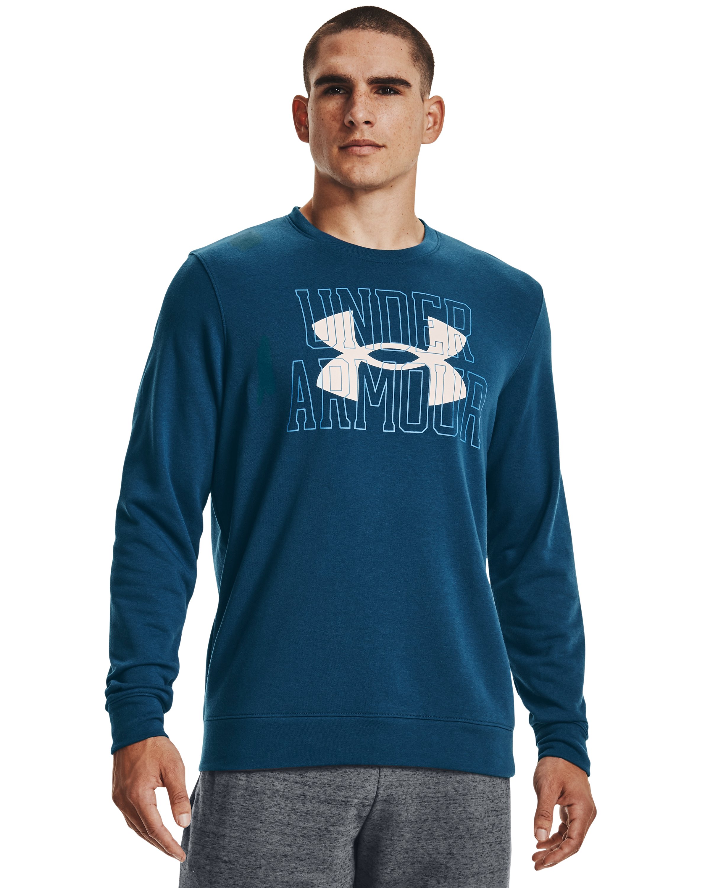 Men's UA Rival Terry Logo Crew