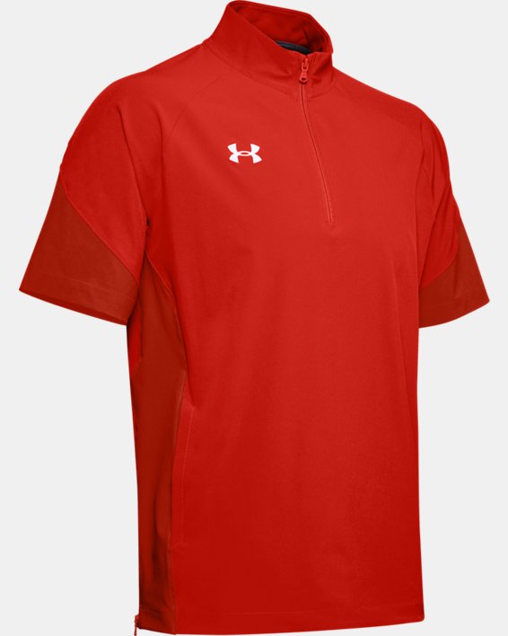 Men's UA Squad Coach's Short Sleeve ¼ Zip
