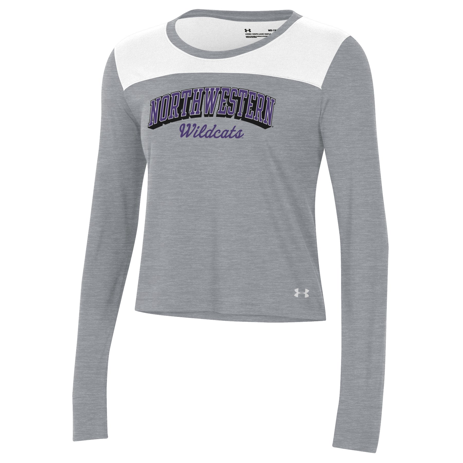 Women's UA Performance Cotton Collegiate Long Sleeve