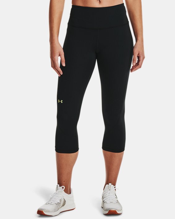 Women's UA RUSH™ No-Slip Waistband Capris