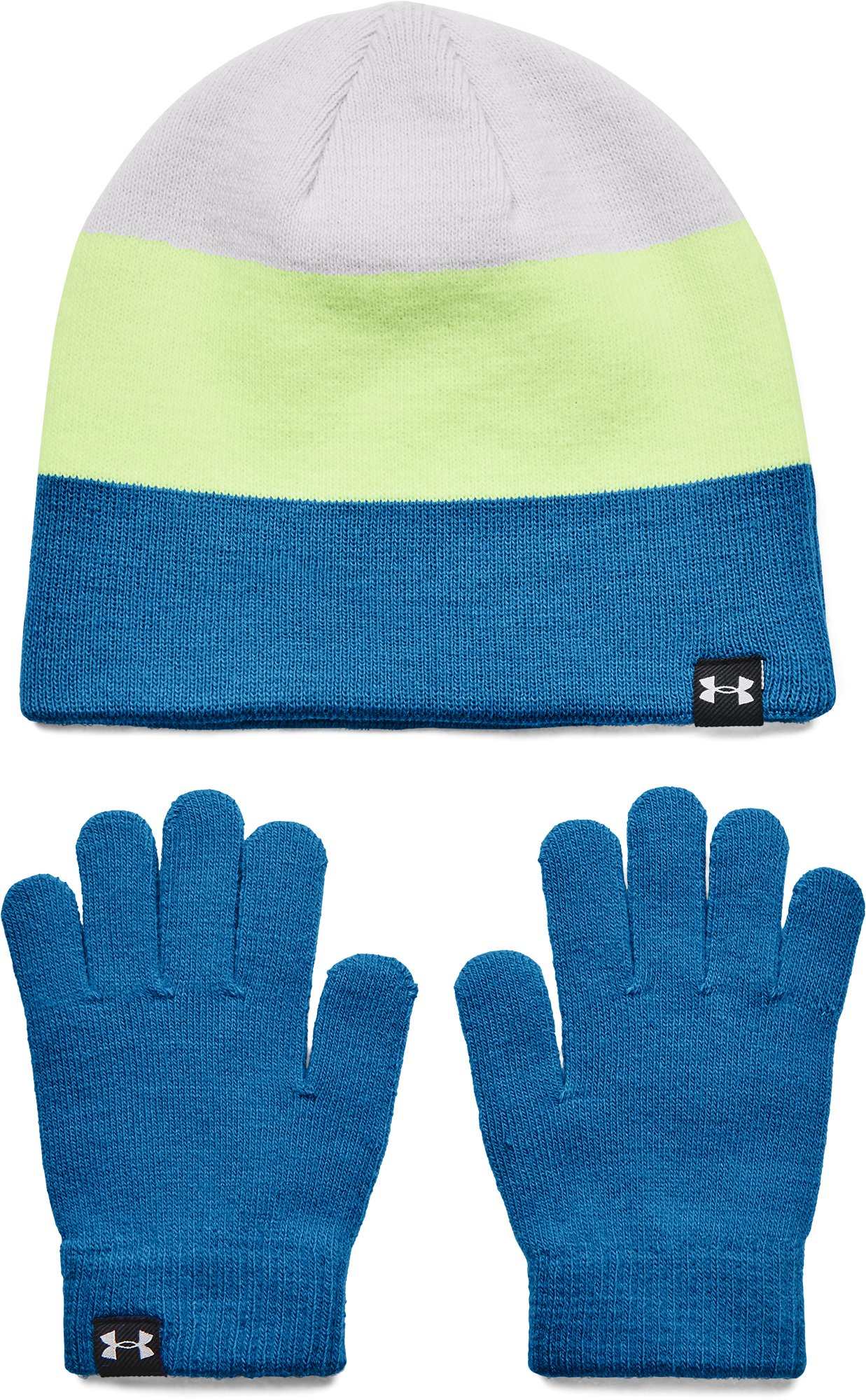 Boys' UA Beanie Glove Combo
