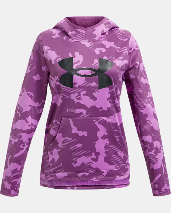 Girls' Armour Fleece® Printed Hoodie