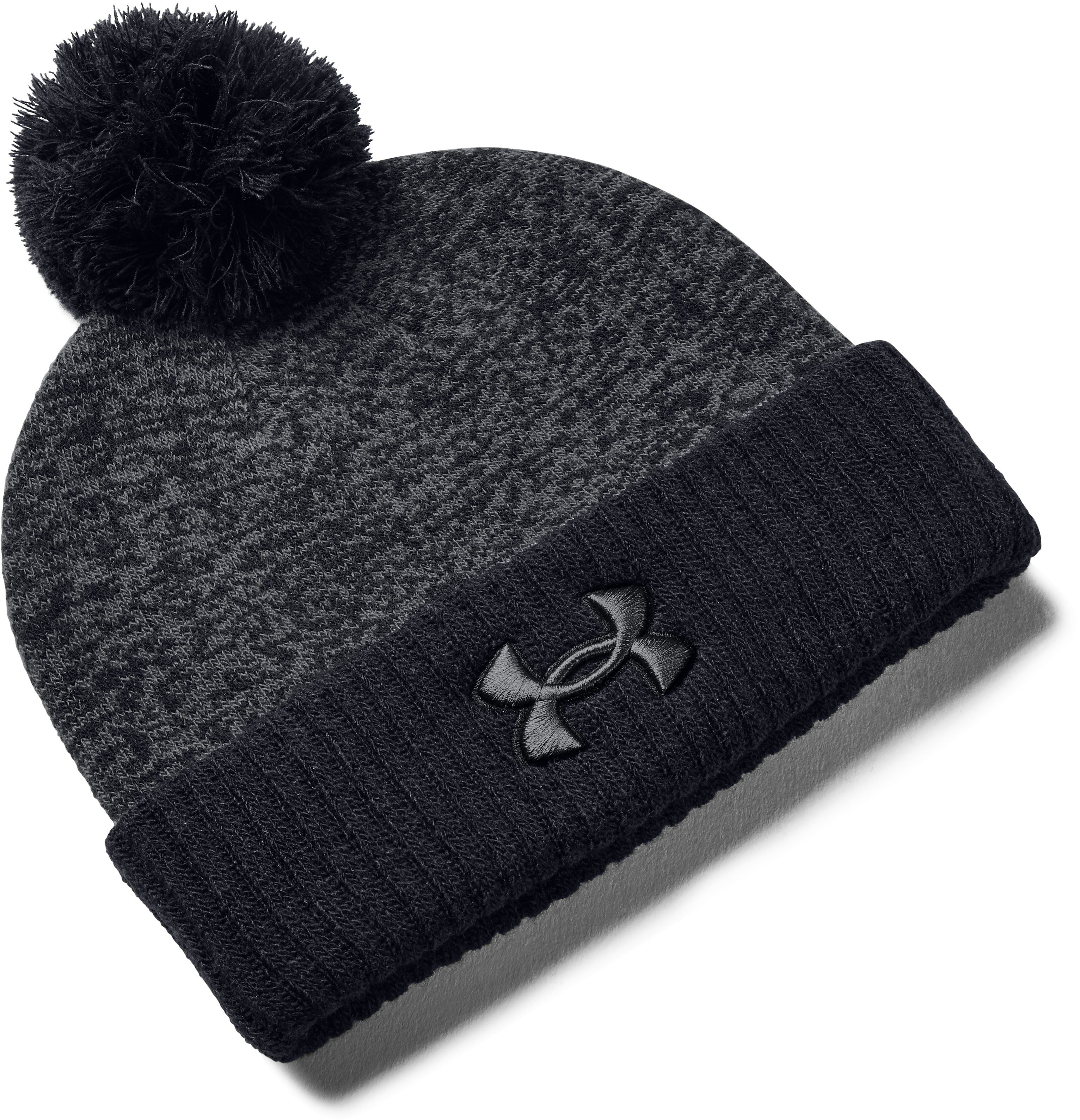Boys' UA Big Logo Pom Beanie